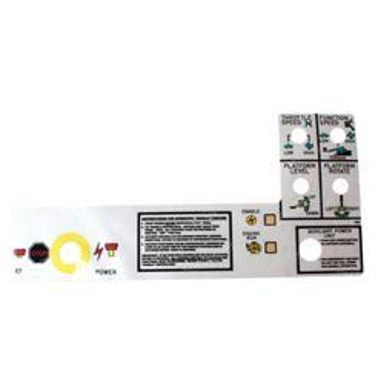 7376009660: Aftermarket Grove / Manlift Decal - Ucb Panel