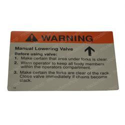 69013: Aftermarket Crown Warning Lowering Valve