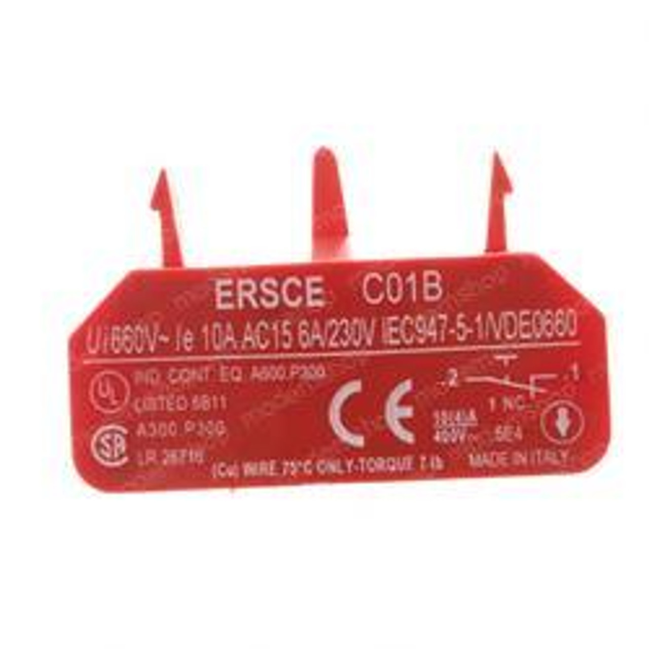 02601021: Aftermarket Marklift Contact Block For Emergency