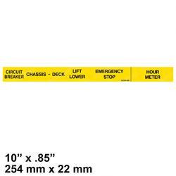 066559-000: Aftermarket Upright Decal - Chassis Controles