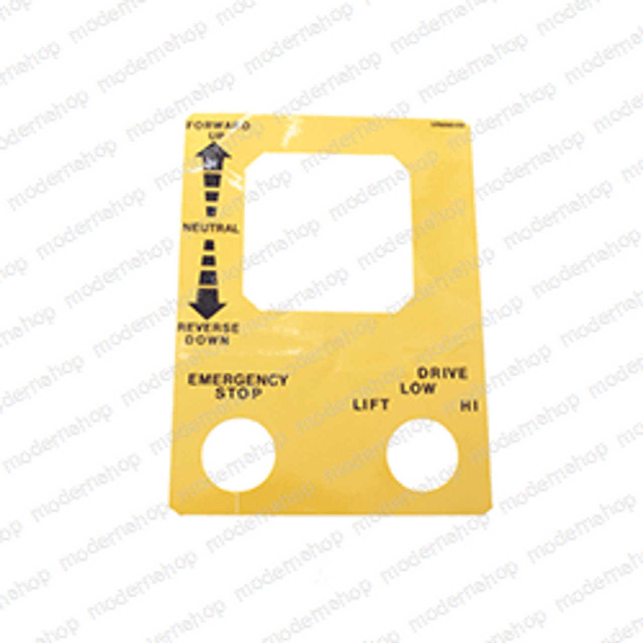 066560-010: Upright DECAL - CONTROLLER X20