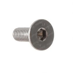09163: Aftermarket Tennant Screw - Flt M6X1.0X16 Ss 18-8