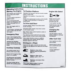 1000027: Aftermarket Genie Decal - Inst Op