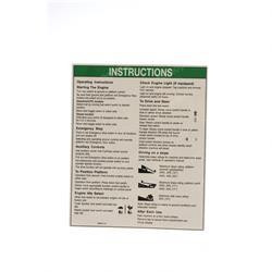 1000210: Aftermarket Genie Decal Notice Oper Instic