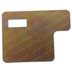 100778: Aftermarket Genie Plate - Mast Flap Clamp