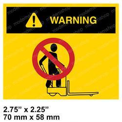 110940: Aftermarket Crown Warning No Riding