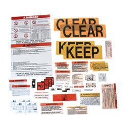 122837: Aftermarket Skyjack Decal Kit