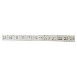 129187: Aftermarket Genie Number Sheet Wago #13-#24
