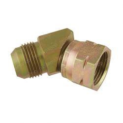 12V6X-S: Aftermarket Parker Hose/Fitting Elbow - 45 Deg - Jic X Swivel