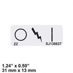 130637: Aftermarket Skyjack Decal - On/off Power Pic