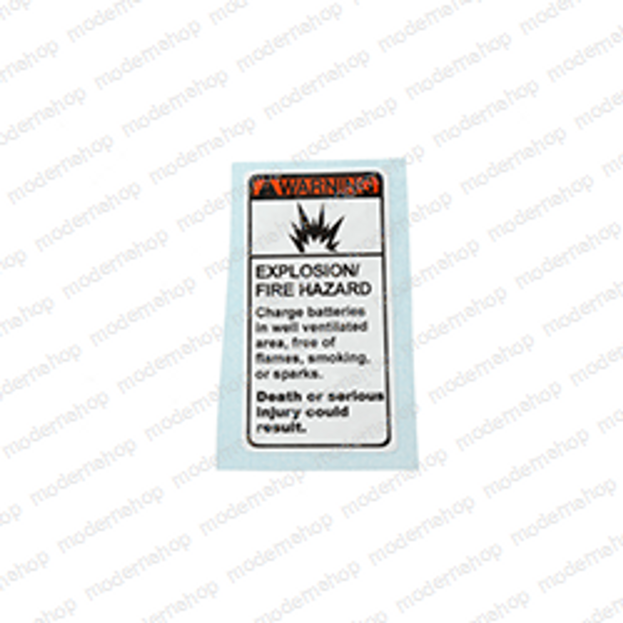 1703785: Gradall DECAL WARNING-EXPLOSION