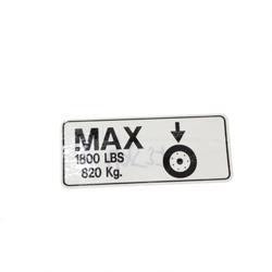1704401: Aftermarket Gradall Decal Wheel Load 2032E2(CE)