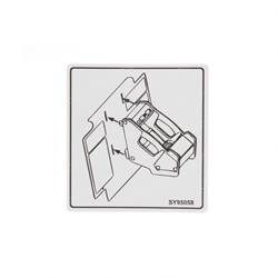1705692: Aftermarket Jlg Decal - Control Box Location