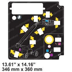 1706911: Aftermarket Gradall Decal  Mtb
