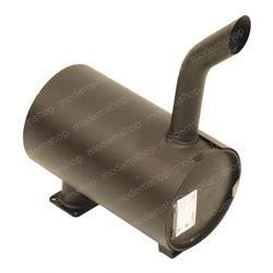 240155: Aftermarket Mustang Muffler-wrapped