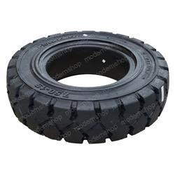 24520101: Aftermarket Clark Forklift Res. 750X15/61/2 In Rim- Blk-Tr