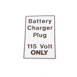416836: Aftermarket Snorkel Decal - Battery Charge