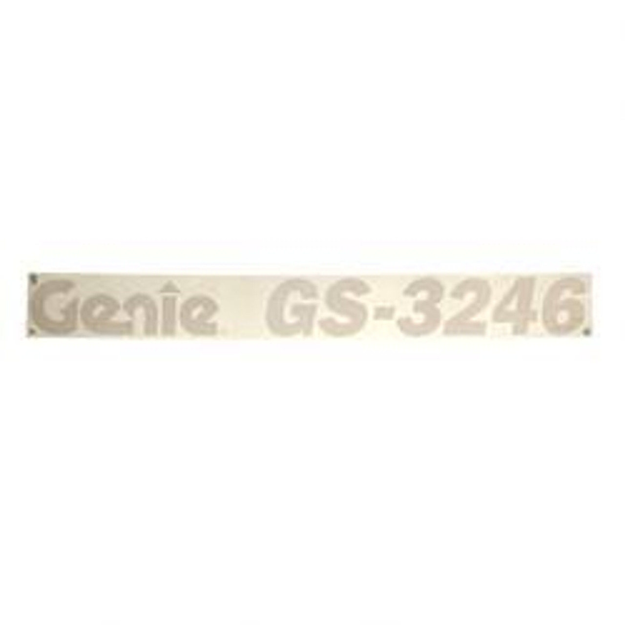 62058: Aftermarket Genie Decal Cosmetic Genie Gs-3246