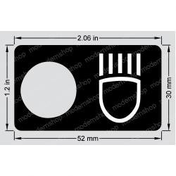 72867: Aftermarket Genie Decal - Light
