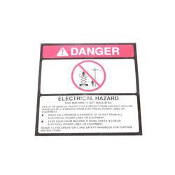 7376011001: Aftermarket Grove / Manlift Decal - Electrical