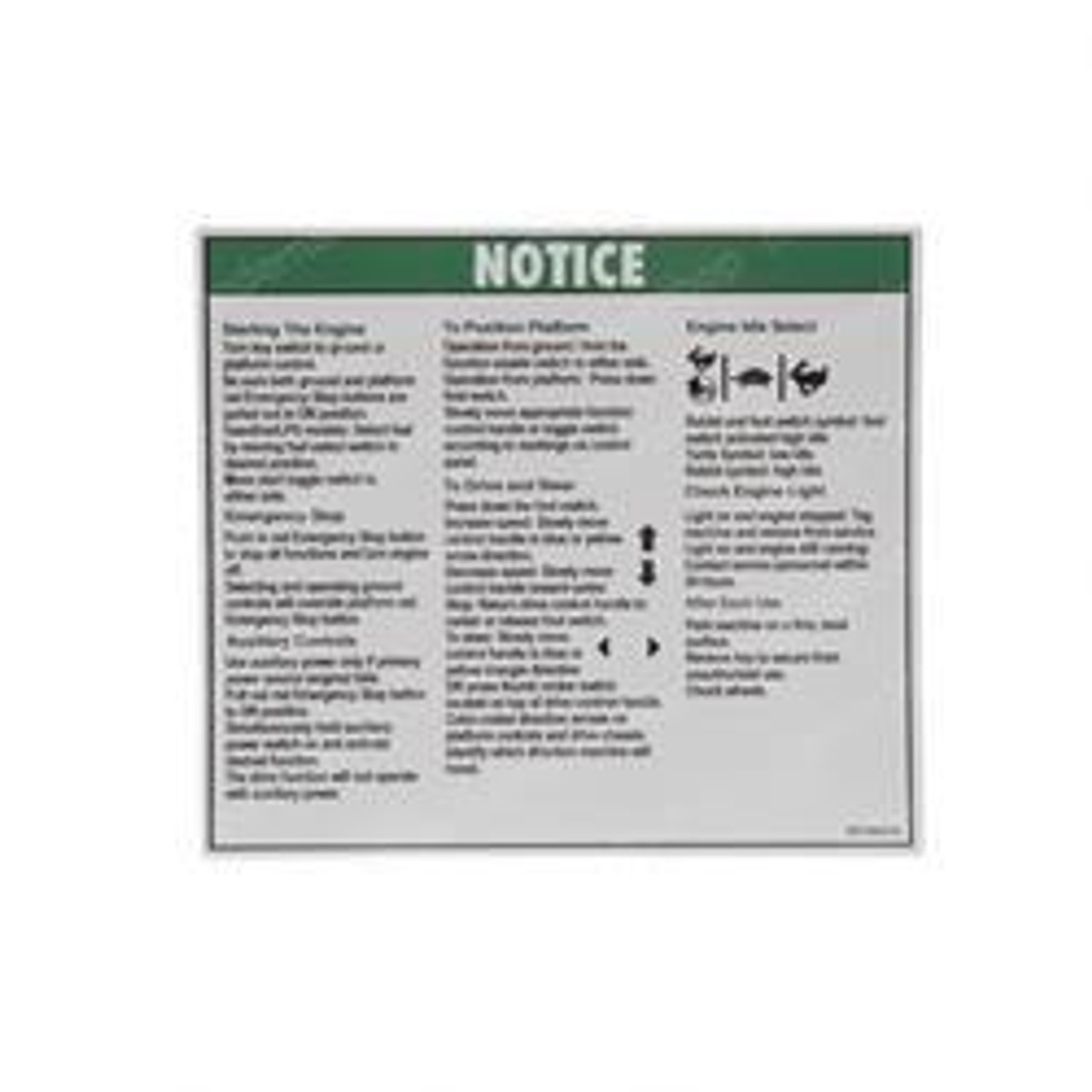 82317: Aftermarket Genie Decal - Instructions