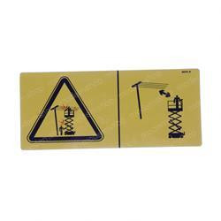 82476: Aftermarket Genie Decal - Elect Hazard