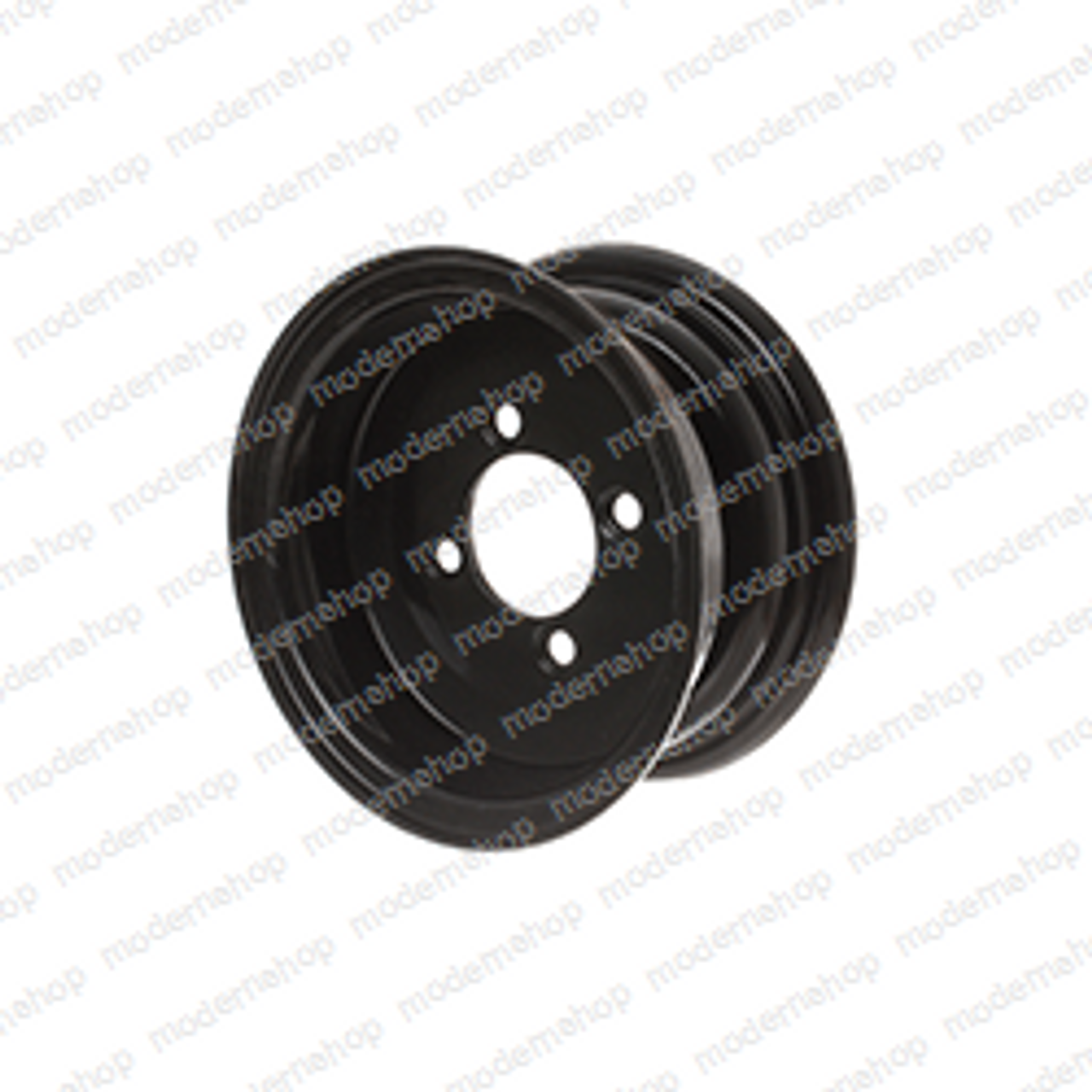 824989: Cushman WHEEL- 8X3.75- 4 ON 3.75 BLK