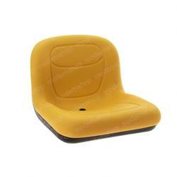AM133476: Aftermarket John Deere Seat - Vinyl Yellow