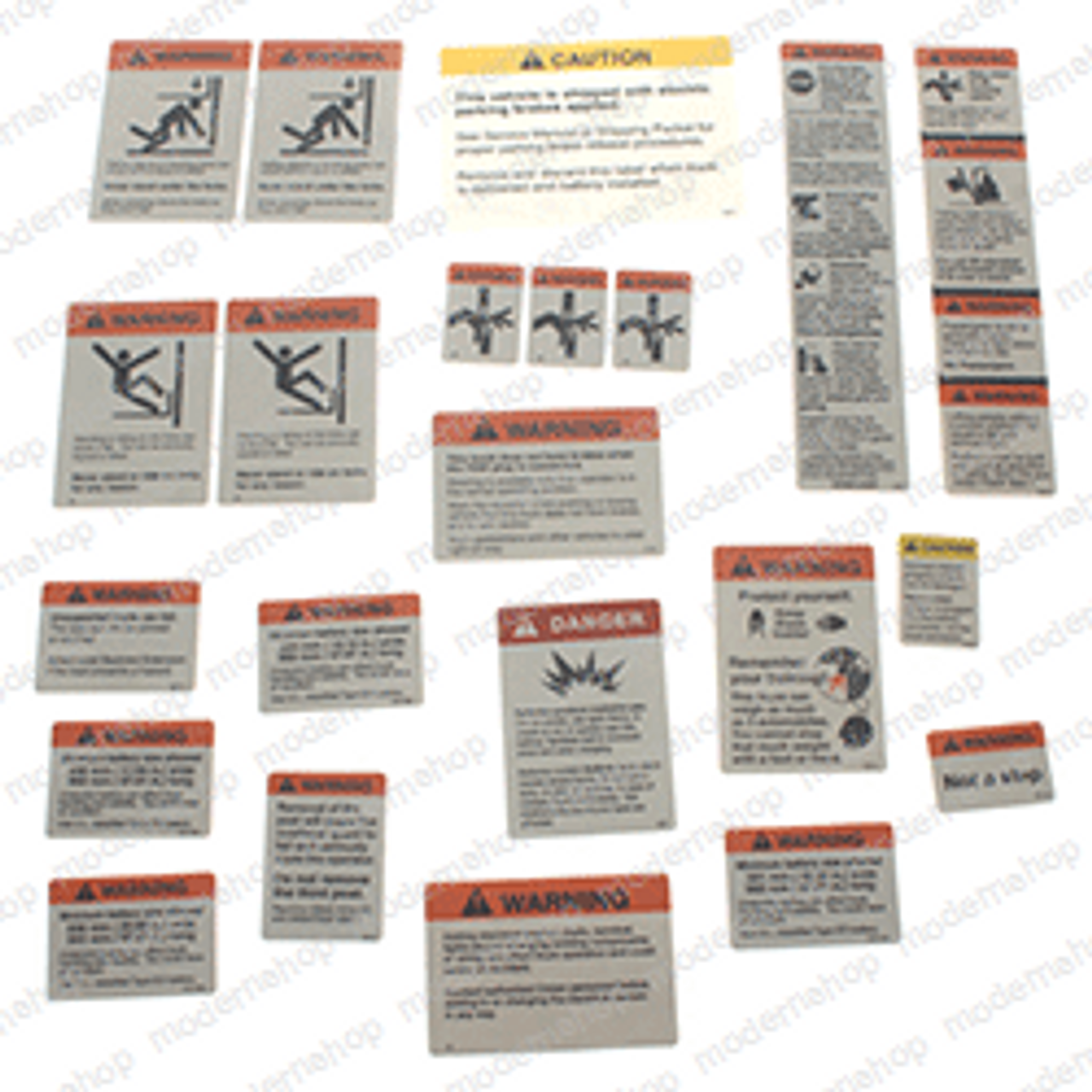 142298: Crown Forklift LABEL + DECALS KIT