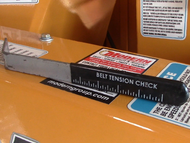 Spotlight: Bandit Chipper Anvil Gauge & Belt Tension Checker, Part # 955-300193