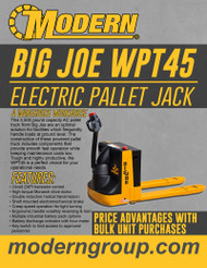 Get Moving: Big Joe Electric Pallet Jacks Now On The Modern Shop
