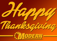Happy Thanksgiving From The Employee-Owners of Modern!