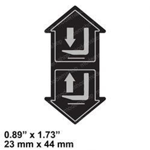 220024307: Aftermarket Yale Forklift Decal - Forks Up/Down 220024307: Aftermarket Yale Forklift Decal - Forks Up/Down