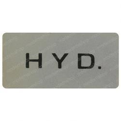 220027493: Aftermarket Yale Plate - Caution