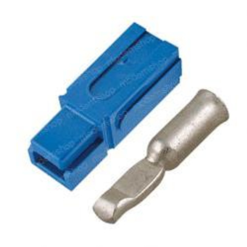 258460100: Aftermarket Yale Forklift Connector - Single Blue 120 Amp 258460100: Aftermarket Yale Forklift Connector - Single Blue 120 Amp