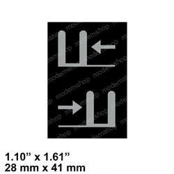 500176504: Aftermarket Yale Forklift Decal