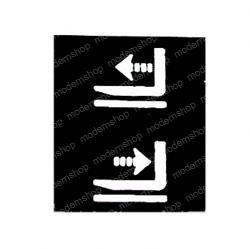 504236216: Aftermarket Yale Forklift Decal - Reach