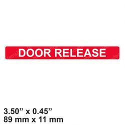 580008070: Aftermarket Yale Forklift Dr Rls Label