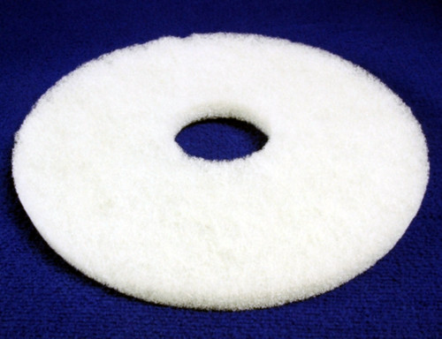 976037: Advance Aftermarket Floor Pads, 14" White (5 Pack)