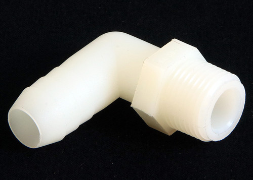 56380688: Clarke Aftermarket Hose Barb/Elbow 90 Deg Nyl 1/2