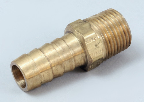 1659: Kent Aftermarket Hose Barb 1/2 Hose To 3/8 M