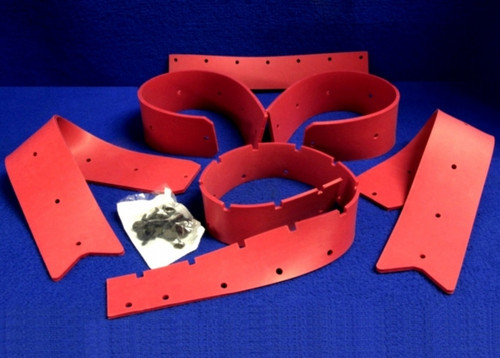 56314848: Viper Industrial Products Aftermarket Blade Kit-Disc Red 38