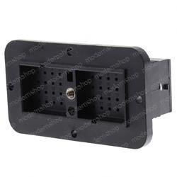 9X-1343: Aftermarket Caterpillar/Towmotor Conn Recep 40 Way W\/Flange