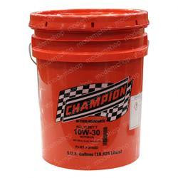 7X7837: Aftermarket Caterpillar/Towmotor Oil - Diesel Fleet 10W30 5 Gal