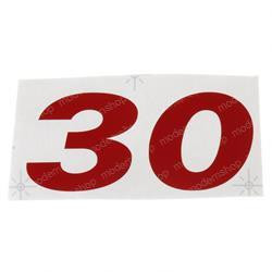 1586631: Aftermarket Hyster Decal - Model 30
