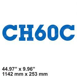 181930: Aftermarket Marklift Decal - Model CH60C