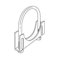 195769: Aftermarket Hyster Exhaust - Clamp