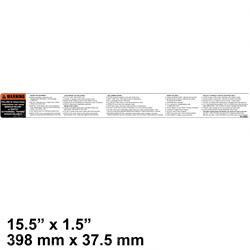 2073197: Aftermarket Hyster Decal - Operator