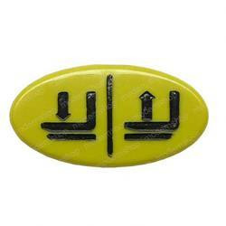 2083746: Aftermarket Hyster Lens And Symbol Plate