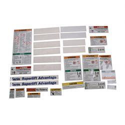 107151: Aftermarket Genie Decal Kit Words Sla
